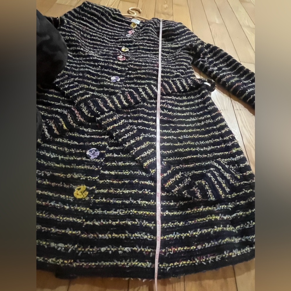 NWT 🪻Cabi Tweed Button up Coat - Picture 11 of 16